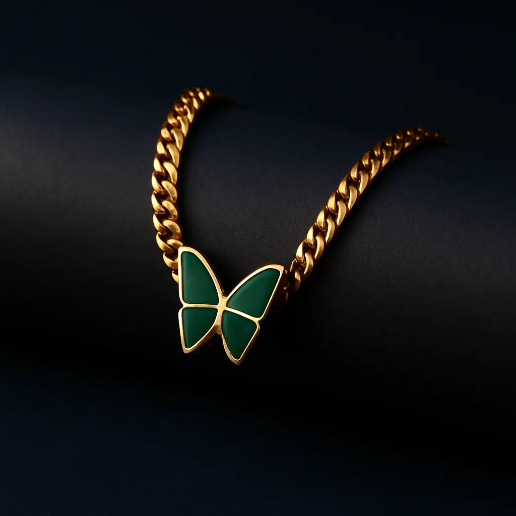 The "Metamorphosis" Butterfly Choker Necklace