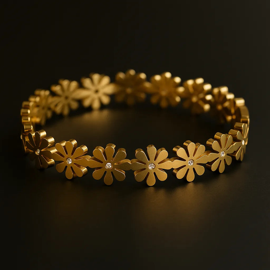 The Marguerite Daisy Bangle