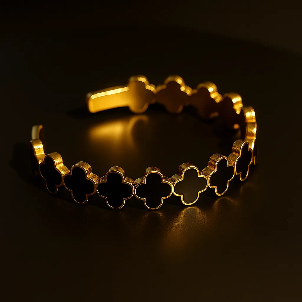 Gold Clover Bracelet