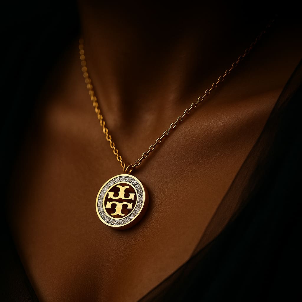 Gold-Tone T-Monogram Necklace