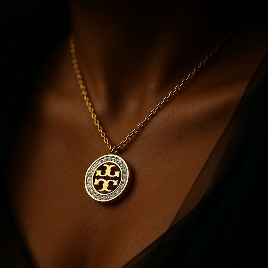 Gold-Tone T-Monogram Necklace