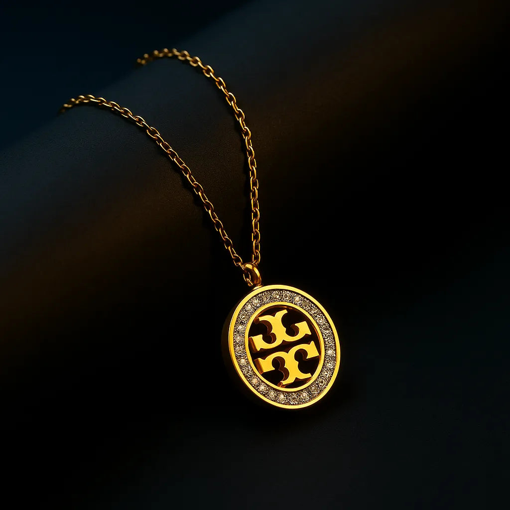 Gold-Tone T-Monogram Necklace