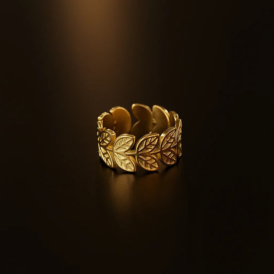 The "Olympia" Grecian Laurel Wreath Ring