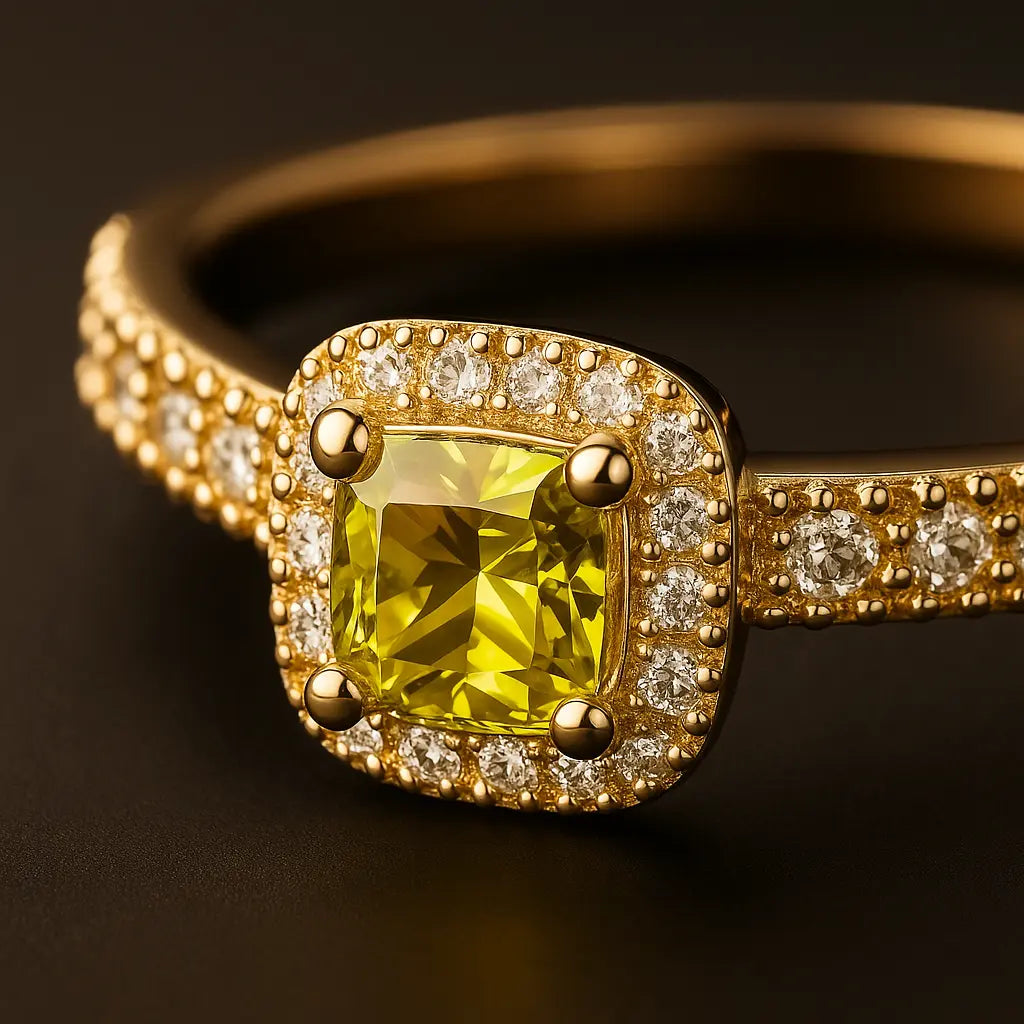 'Glimmering Halo' Ring
